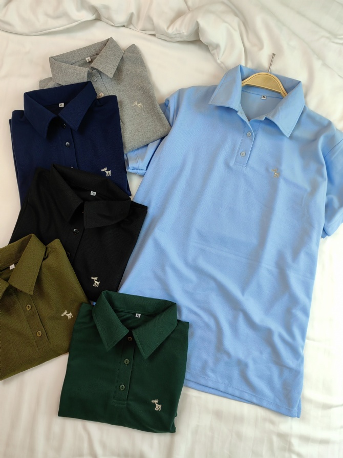 G867 Unisex Polo T✨男女都可以穿～质量很好👍🏻