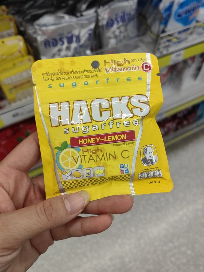 S125 HACKS 高VC纯蜂蜜柠檬喉糖🐝🍋Sugar Free～