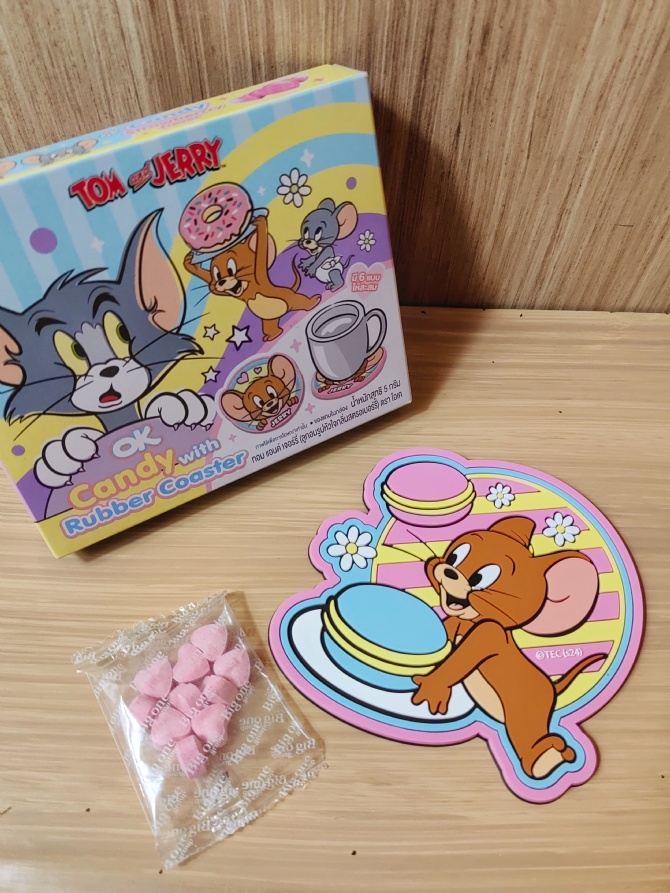 S128 Tom＆Jerry隔热杯垫盲盒🐱🐹意外好看！质量也很好！