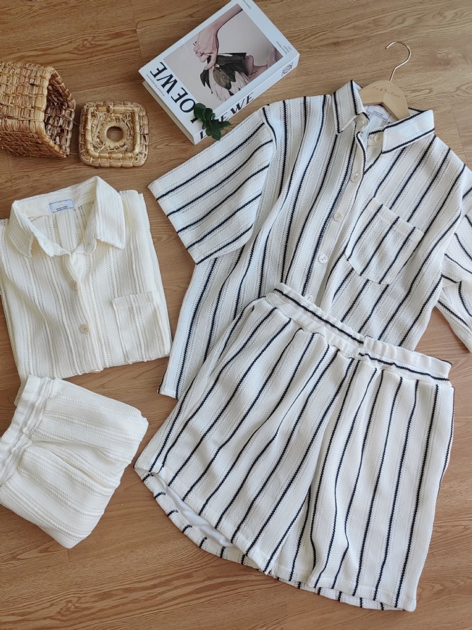 G1245 松弛感休闲穿搭🤎舒服自在～穿去旅游度假很好看啊～！