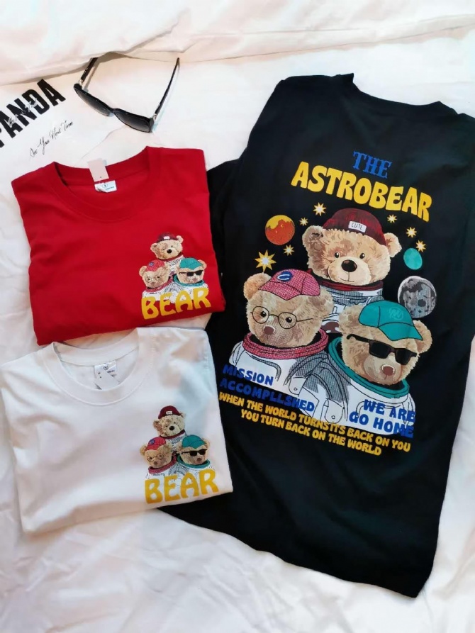 G108 很舒服~很好穿的纯棉T shirt💫 S-M也适合 9-12岁的小宝贝穿哟~