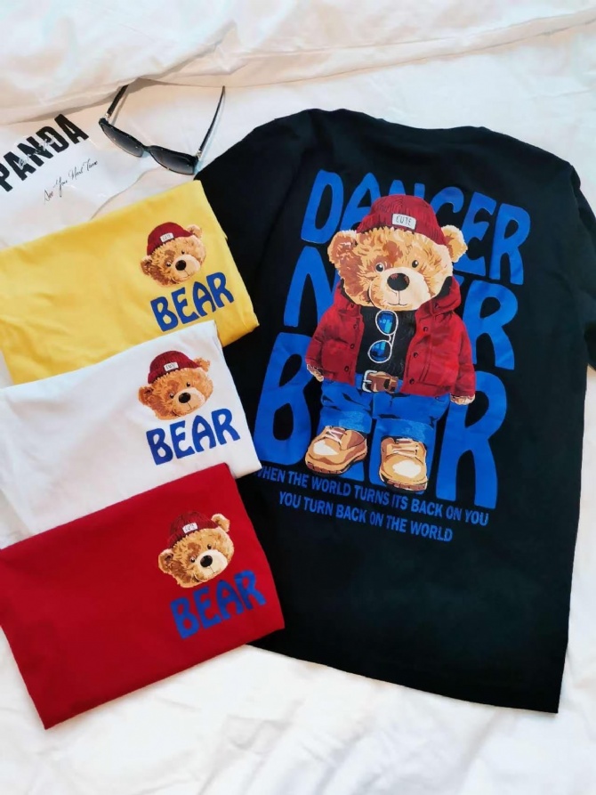 G110 很舒服~很好穿的纯棉T shirt💫
