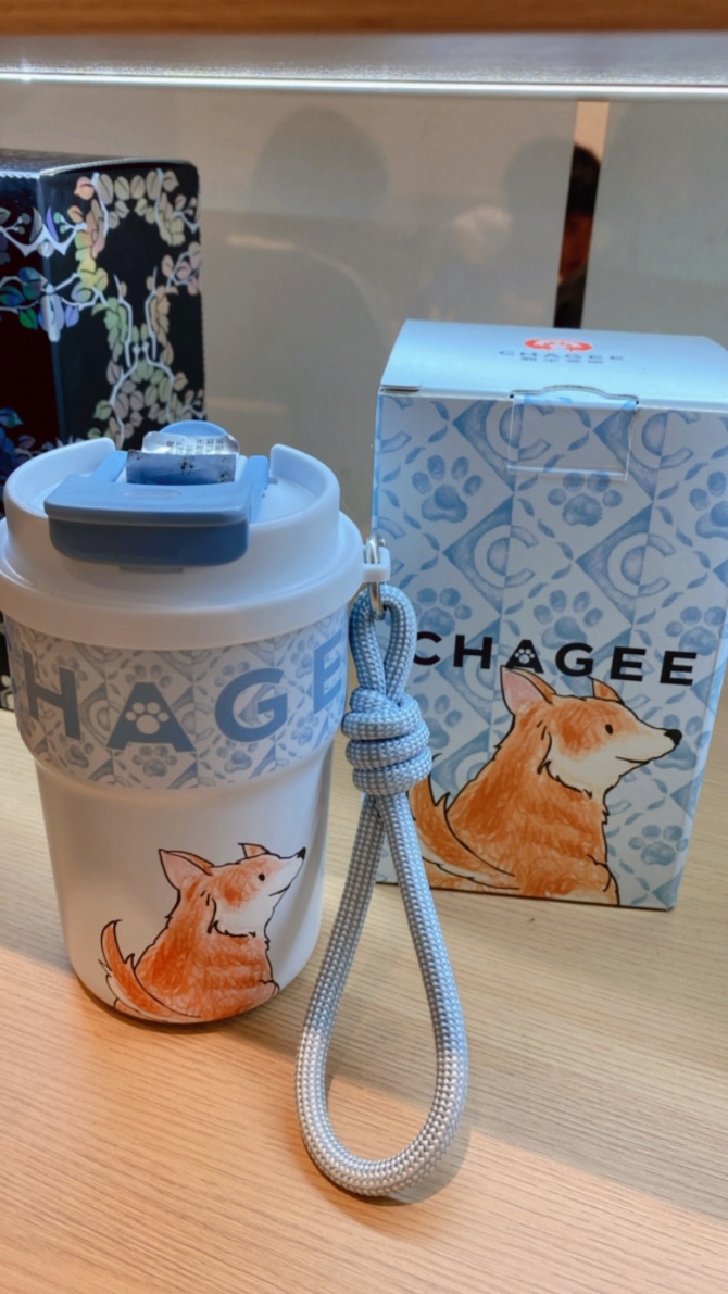 🐾 霸王茶姬宠物系列MINI双饮保温杯来袭！365ML