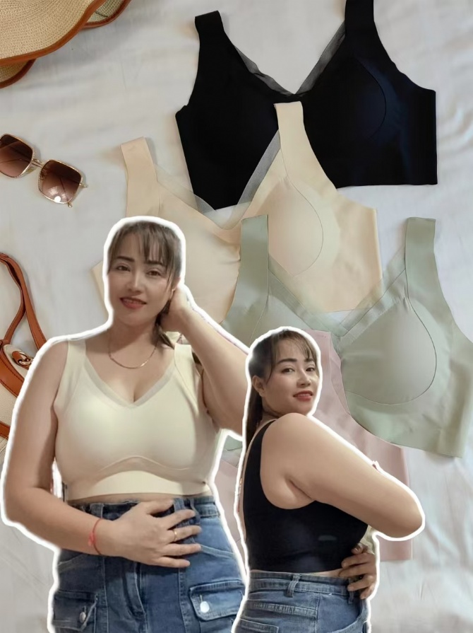 TH1069 舒适无感～冰冰凉凉的无痕美背内衣
